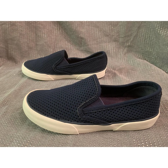 Sperry navy blue slip ons women’s size 6 - Picture 4 of 9